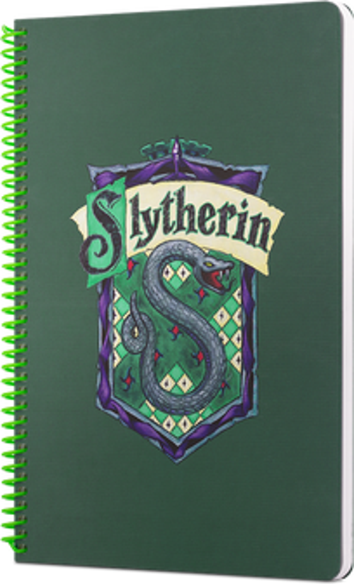Harry Potter Slytherin Spiralli Not Defteri Yeşil 80 Yaprak Çizgili 17X24Cm Dft-388579