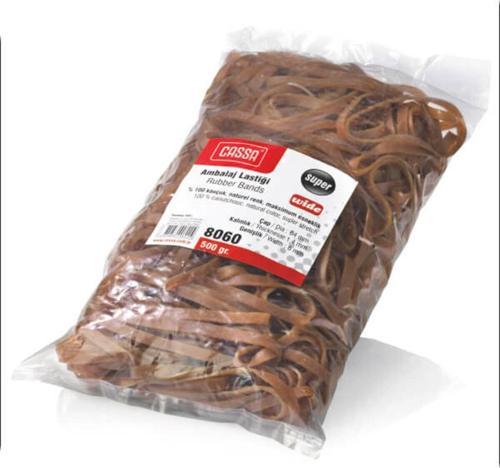 %100 Kauçuk Ambalaj Lastiği Geniş 500 gr - ( Kod:8060 )