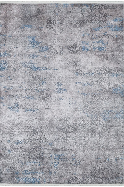 Ize Mavi Klasik Dijital Baskı Halı-Haln-HLN1943-120 x 200