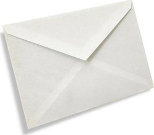 Asil Mektup Zarfı 114X162 Mm 90 Gr 500 Lü (1 Paket 500 Adet)