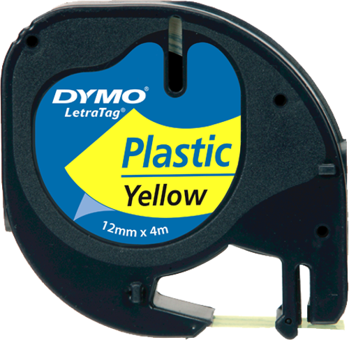 Letratag Plastik Şerit 12X4 Mt Sarı 91202 S0721620