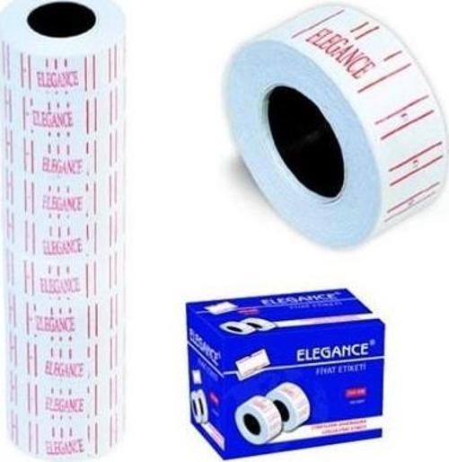 Fiyat Etiketleme Makinesı Etiketi Beyaz RB-MTX-B (12 Li Paket)