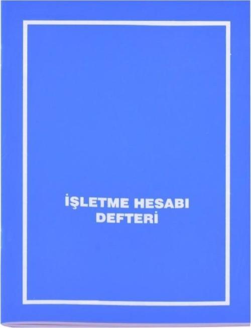 118 İşletme Defteri Gelir Gider Plastik Kapak 40 Yaprak