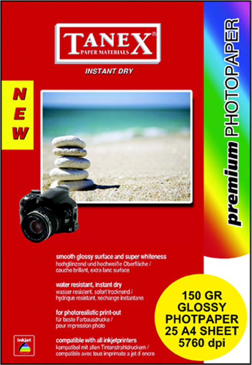 A4 Fotoğraf Kağıdı 150 Gr. 25 Li Fot-150A4025 (1 Paket 25 Adet)