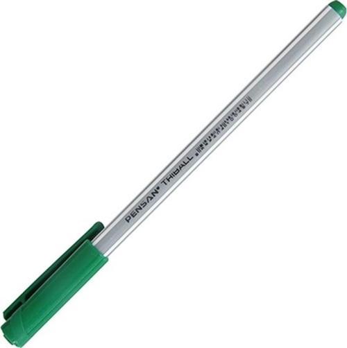 Tükenmez Kalem Triball 1.0 Mm Bilye Uç Yeşil Pe01003Tkye (12 Li Kutu)