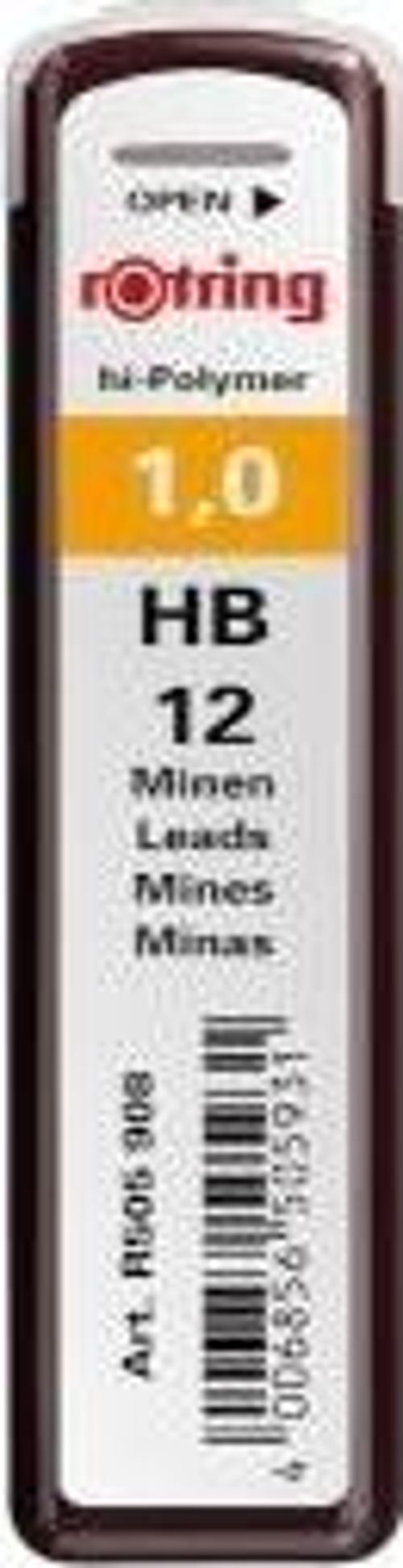 Versatil Kalem Ucu Min Hi-Polymer Hb 0.9 Mm S0312700 (10 Tüp)