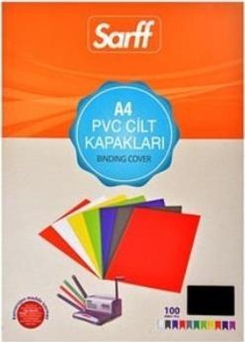 A-4 Cilt Kapağı 160 Micron Siyah 100 Lü (1 Paket 100 Adet)