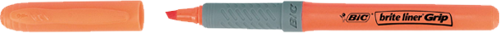 Brite Liner Grip Fosforlu Kalem Turuncu 811933 (1 Paket 12 Adet)