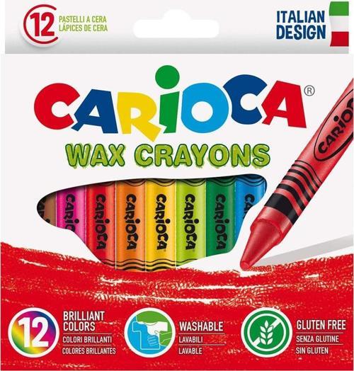 Wax Yıkanabilir Pastel Boya Kalemi 12 Renk 42365
