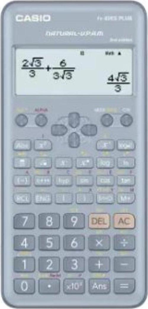 Fx-82Es Plus Mavi Bilimsel Fonksiyonlu Hesap Makinesi 2.Versiyon