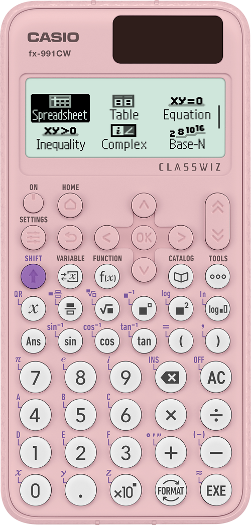 Fx-991Cw-W-Dt Classwiz Pembe Bilimsel Fonksiyonlu Hesap Makinesi
