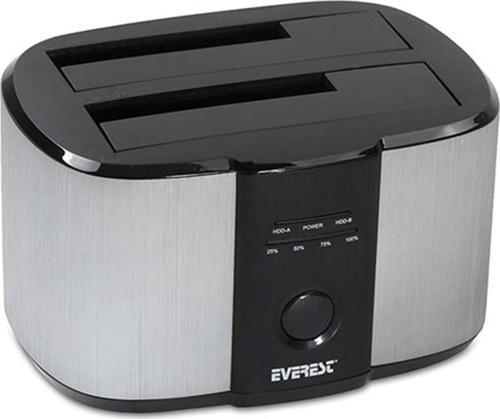 Hd3-540 2.5"-3.5" İkili Usb3.0 Sata III Docking Harddisk Kutusu