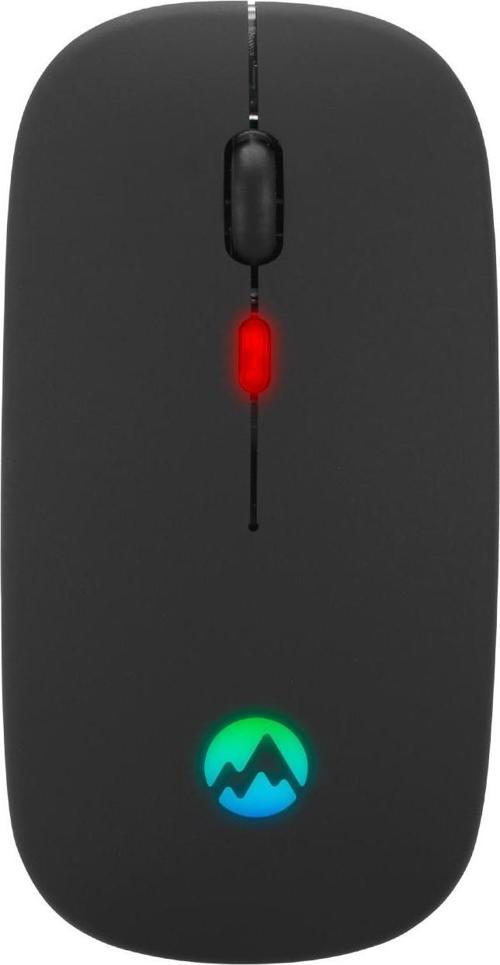 Sm-Bt11 Usb Siyah 2İn1 Bluetooth ve 2.4Ghz Şarj Edilebilir Kablosuz Mouse