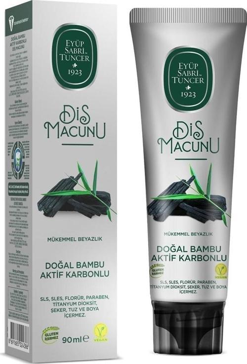 Doğal Bambu Karbonlu 90Ml Diş Macunu