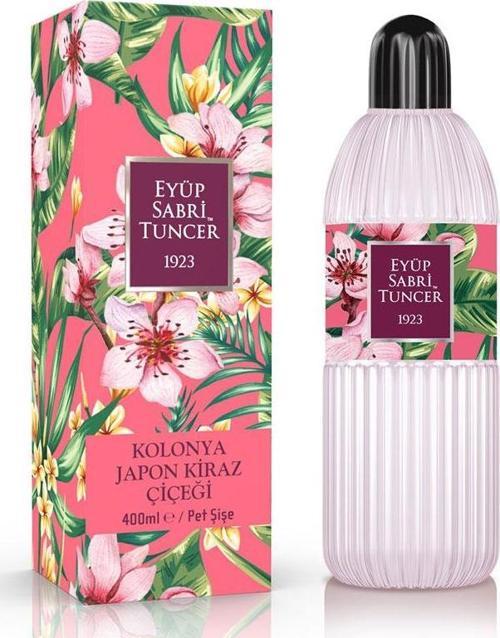 Japon Kiraz Çiçeği Kolonya 400ML Silindir Pet Şişe