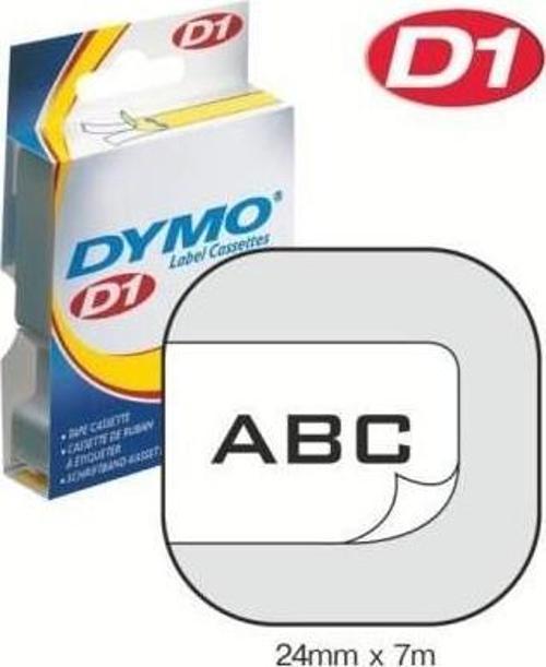 D1 Şerit 24X7 Mt  Beyaz- Siyah 53713 S0720930