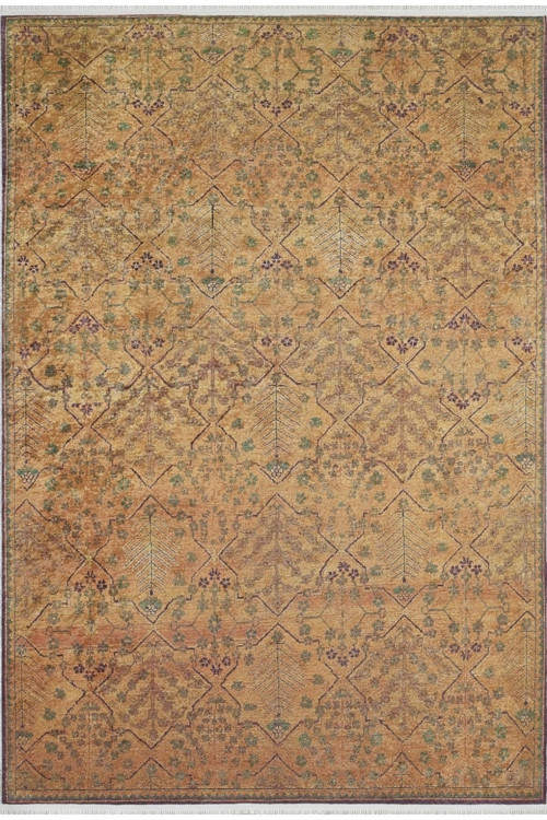 Pimpri Yeşil Modern Dijital Baskı Halı-Haln-HLN1752-200 x 450