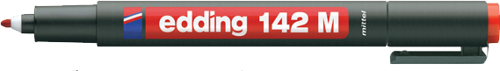 E-142 M Asetat Kalemi Kırmızı 10 Lu Ed14202 (1 Paket 10 Adet)