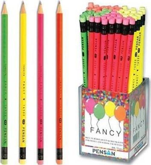 Fancy Silgili Kurşun Kalem 72 Li Fa16500Kl072 (1 Paket 72 Adet)