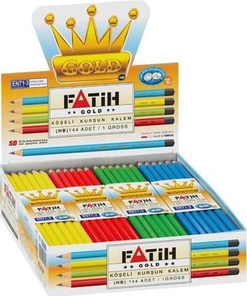 Kurşun Kalem Gold Köşeli Fa11010Kl00 (144 Lü Paket)