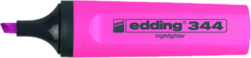 E-344 Fosforlu Kalem Pembe 10 Lu ED34409 (1 Paket 10 Adet)