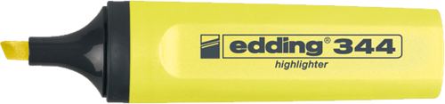 E-344 Fosforlu Kalem Sarı 10 Lu Ed34405 (1 Paket 10 Adet)