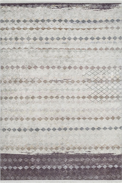 Coahuila Bej Modern Dijital Baskı Halı-Haln-HLN1972-120 x 180