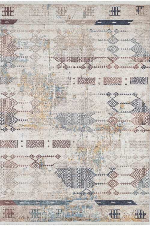 Celaya Bej Modern Dijital Baskı Halı-Haln-HLN1708-240 x 300