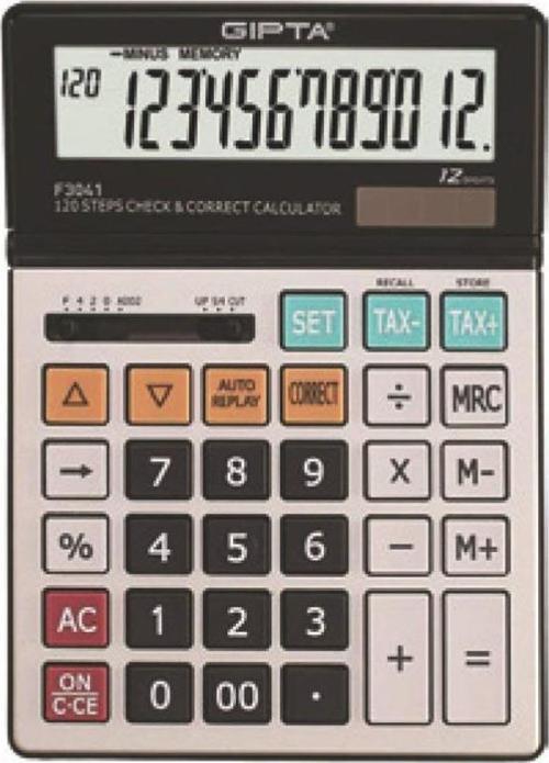 F304100 12 Hane Hesap Makinesi Masa Tipi 4-F304100-5001