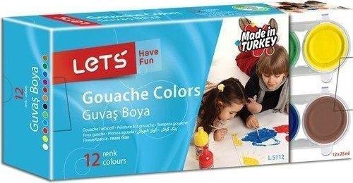 L-5112 Guaj Boya 12 Renk 25 Mg.