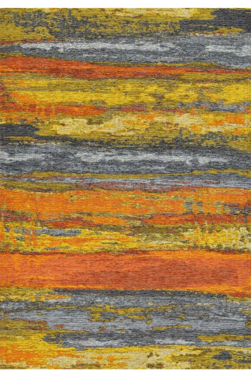 Portalegre Turuncu Modern Dijital Baskı Halı-Haln-HLN094-160 x 300