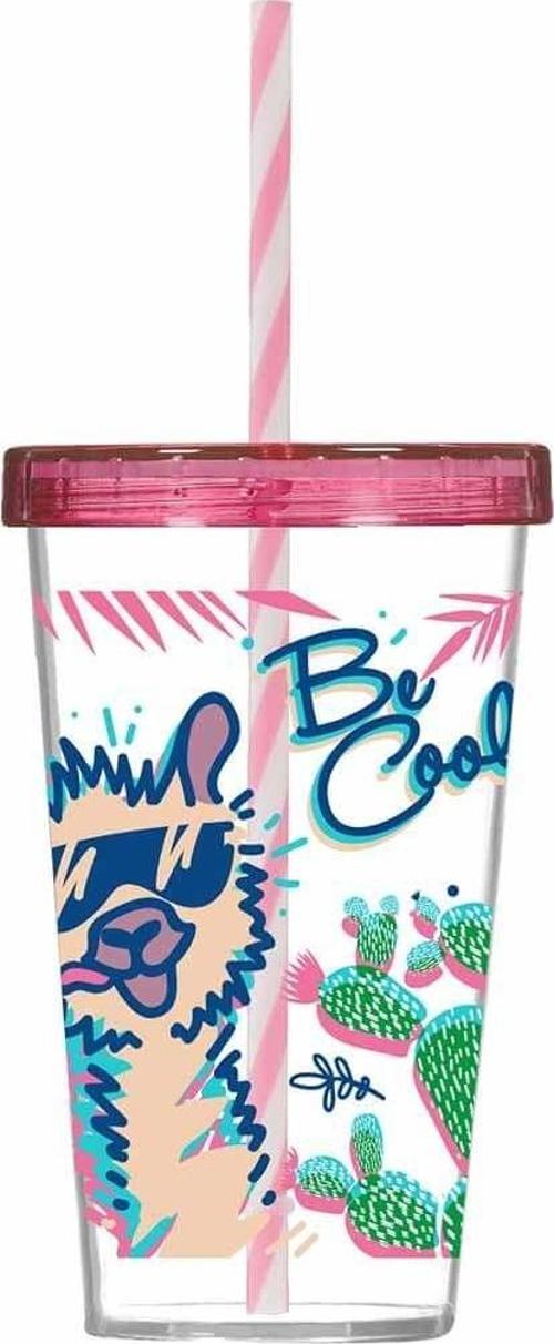 Desenli Pipetli Bardak Be Cool 660 Cc 161448-001P