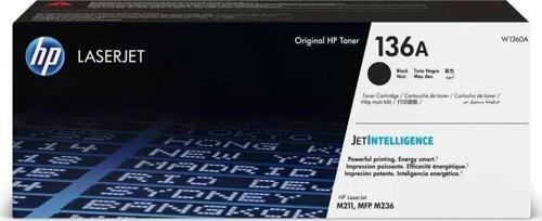 136A Black Siyah 1.150 Sayfa Kapasiteli Toner W1360A
