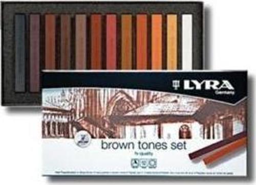 Polycrayons Soft Toz Pastel Boya12 Li Kutu Kahverengi L5641121