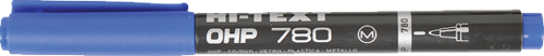 Hitext Asetat Kalemi M Mavi 12 Li 780Mm (1 Paket 12 Adet)