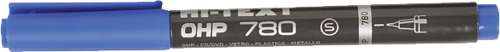 Hitext Asetat Kalemi S Mavi 12 Li 780Sm (1 Paket 12 Adet)