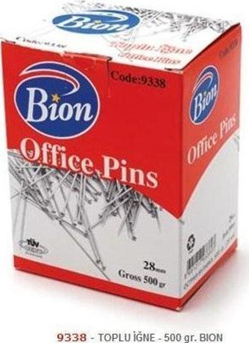 9338 Bion Toplu İğne 28 Mm 500 Gr