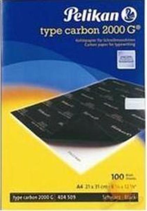 2000-G A4 Karbon Kağıdı Hand Siyah 100 Lü Pl404509Crsı (1 Paket 100 Adet)