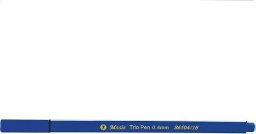 Keçe Uç Kalem Koyu Mavi 10 Lu S6504-16 (1 Paket 10 Adet)