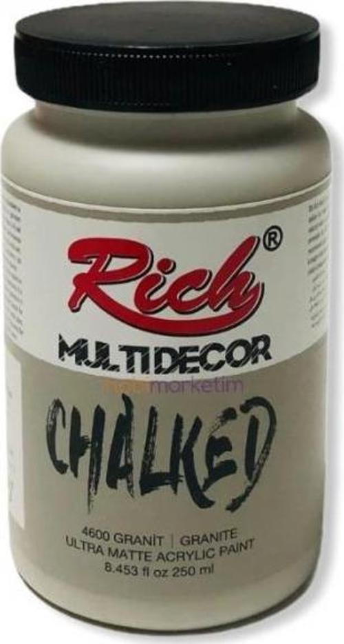 Multi Decor Chalked Akrilik Boya 250 Cc Granit 250-4600