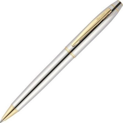 35 Tükenmez Kalem Gold Krom Lüks Kutu