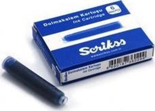 Dolma Kalem Kartuşu 6 Lı Mavi M000Saffd0605A (1 Paket 6 Adet)