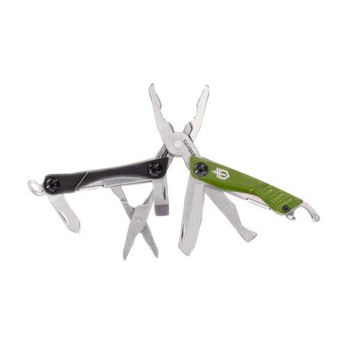 Gear Dime 12-in-1 Mini Çok Amaçlı Çakı  -Yeşil