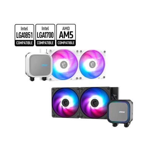 ONTECH - Msı Mag CorelıQuıd A13 240 240mm Argb Cpu Sıvı Soğutucu (lga 1700/1851/am4/am5 Uyumlu)