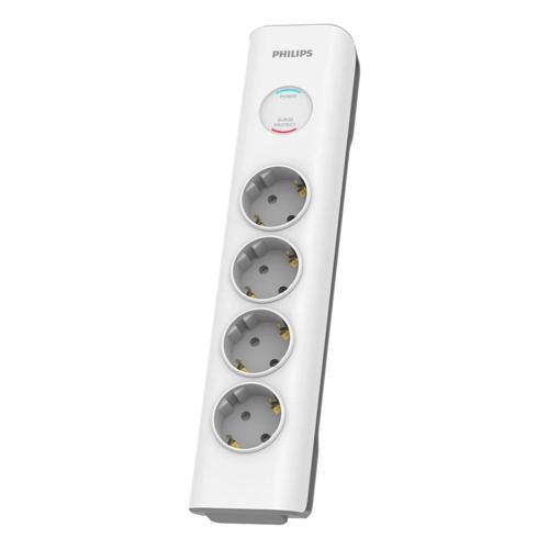 Phılıps Spn7040wa/62, 4 Soket, Akım Korumalı Priz, 2mt Kablo, (beyaz)