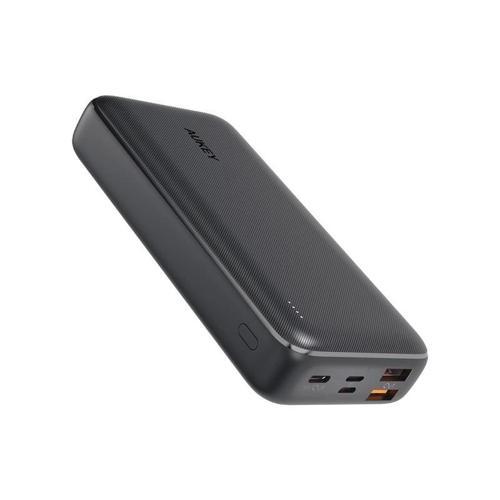 ONTECH - Aukey Pb-n74s-bk 22.5w 20000 Mah Pd Qc 3.0 Powerbank