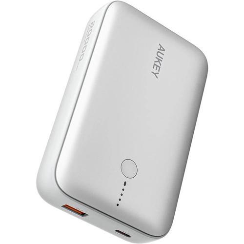 ONTECH - Aukey Pb-y57-wh 22.5w 20000 Mah Pd Qc3.0 Type-c Usb-a Powerbank