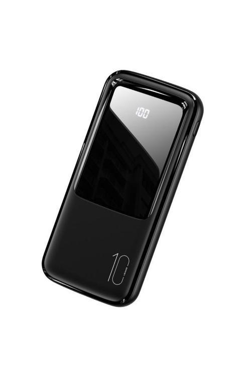 Hp-969 10000 Mah Dijital Göstergeli Powerbank 4 Girişli Type C Lightning Micro Usb 1 To 7 10000