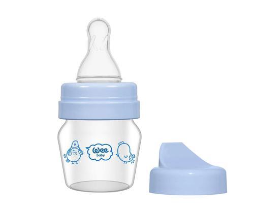 0-6 Ay Mini Cam Alıştırma Bardağı Seti 30 Ml - Mavi