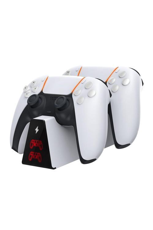 Ps5 Kol Şarj Edici Stand Dock Göstergeli Çift Kol Şarjı Tp5-0518